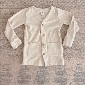 Little & lively 1/2T Kids Cream Cardigan